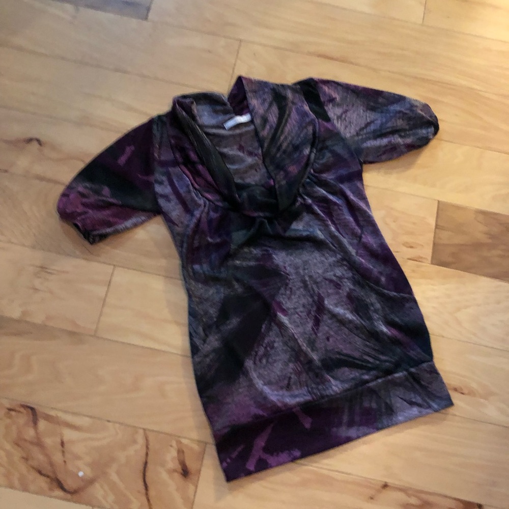 Charlotte Russe Cowl Neck Blouse Size Medium